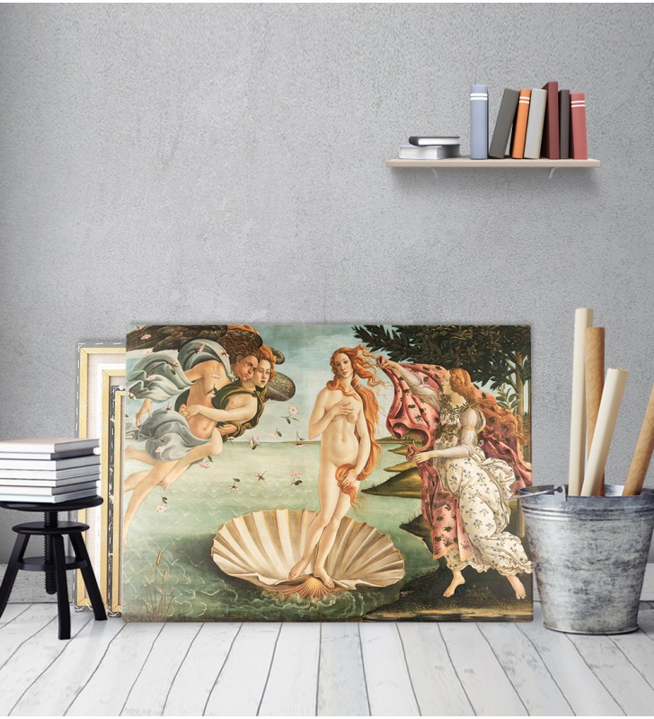 تابلو تولد ونوس یکی از مشهورترین تابلوهای نقاشی جهان