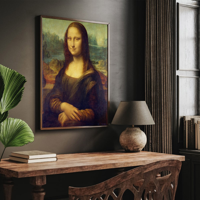 مونالیزا یکی از مشهورترین تابلوهای نقاشی جهان